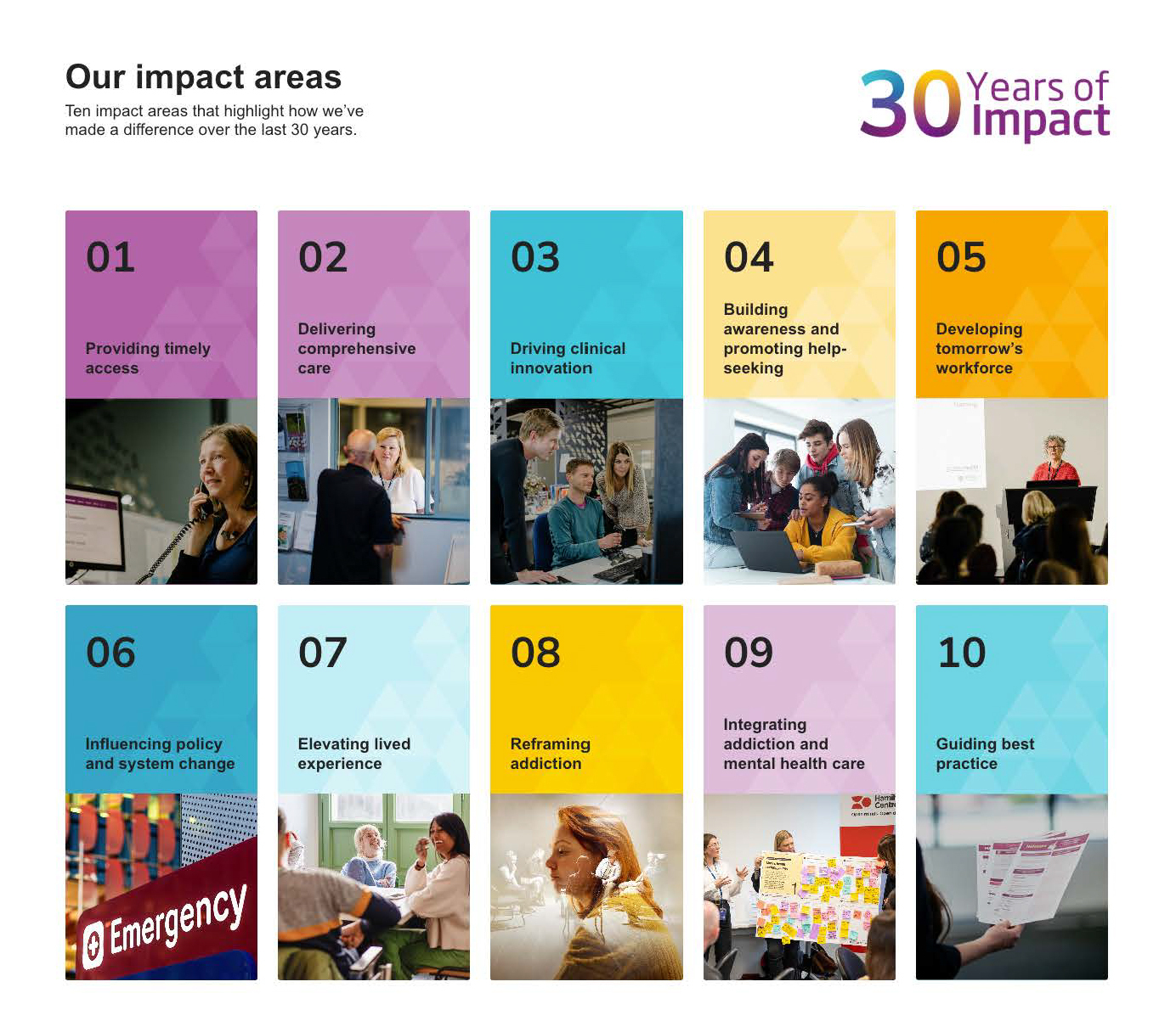 Our Impact Areas
